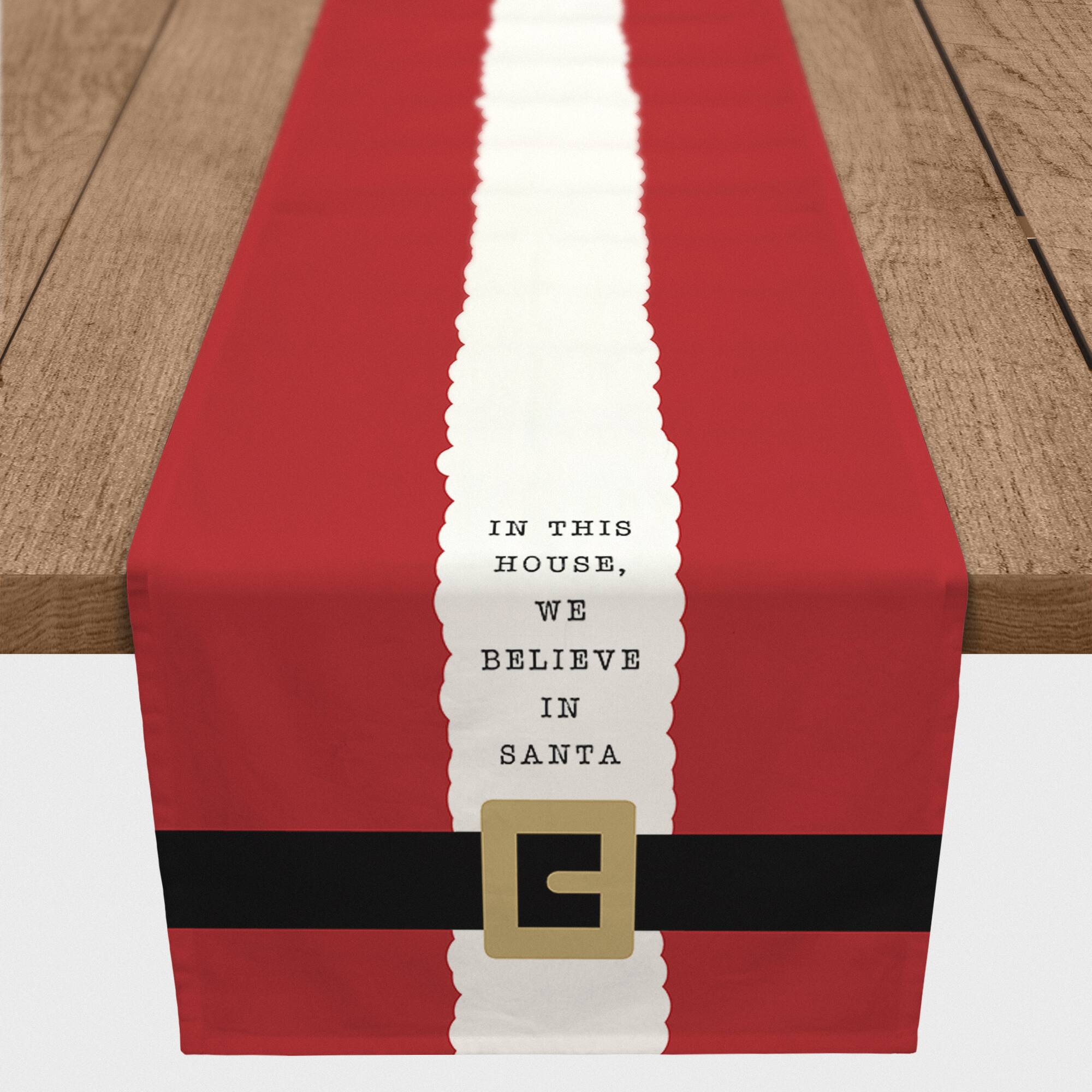 This House Believes Poly Twill Table Runner